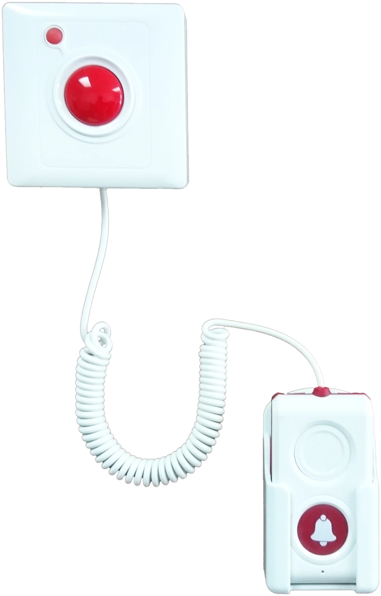 BellMe Call and cancel wall unit with cord, model B-SW-G33